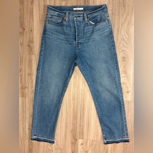 Levi’s wedgie straight Blue Denim Jeans women’s size 31 (W 31 L 28)
